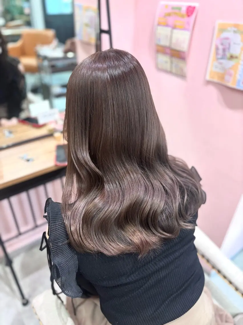 ロング カラー ARI🩰🕯️甘め カラー /愛されヘアのヘアスタイル