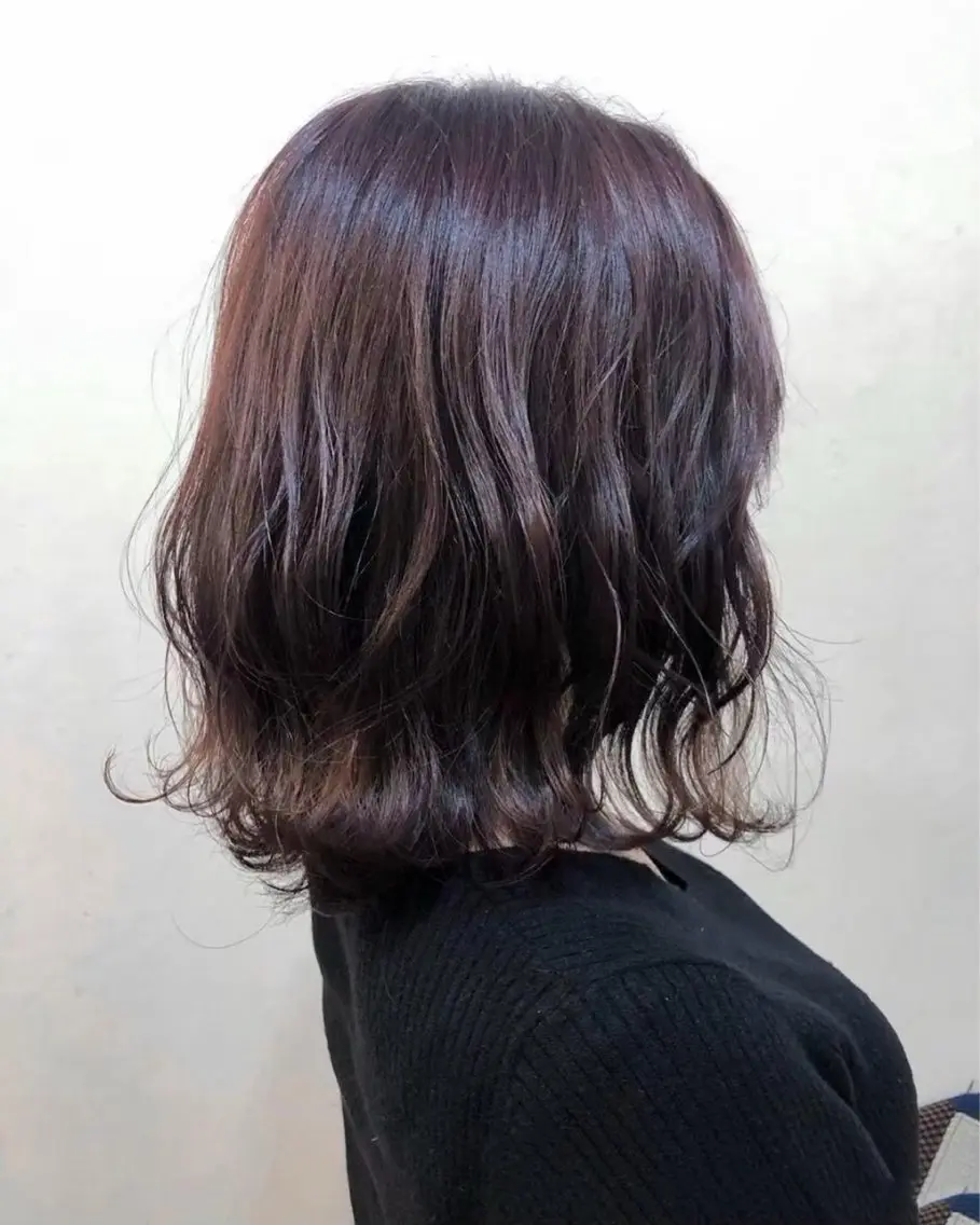 ミディアム アレンヘアー広島駅前 天河のヘアスタイル