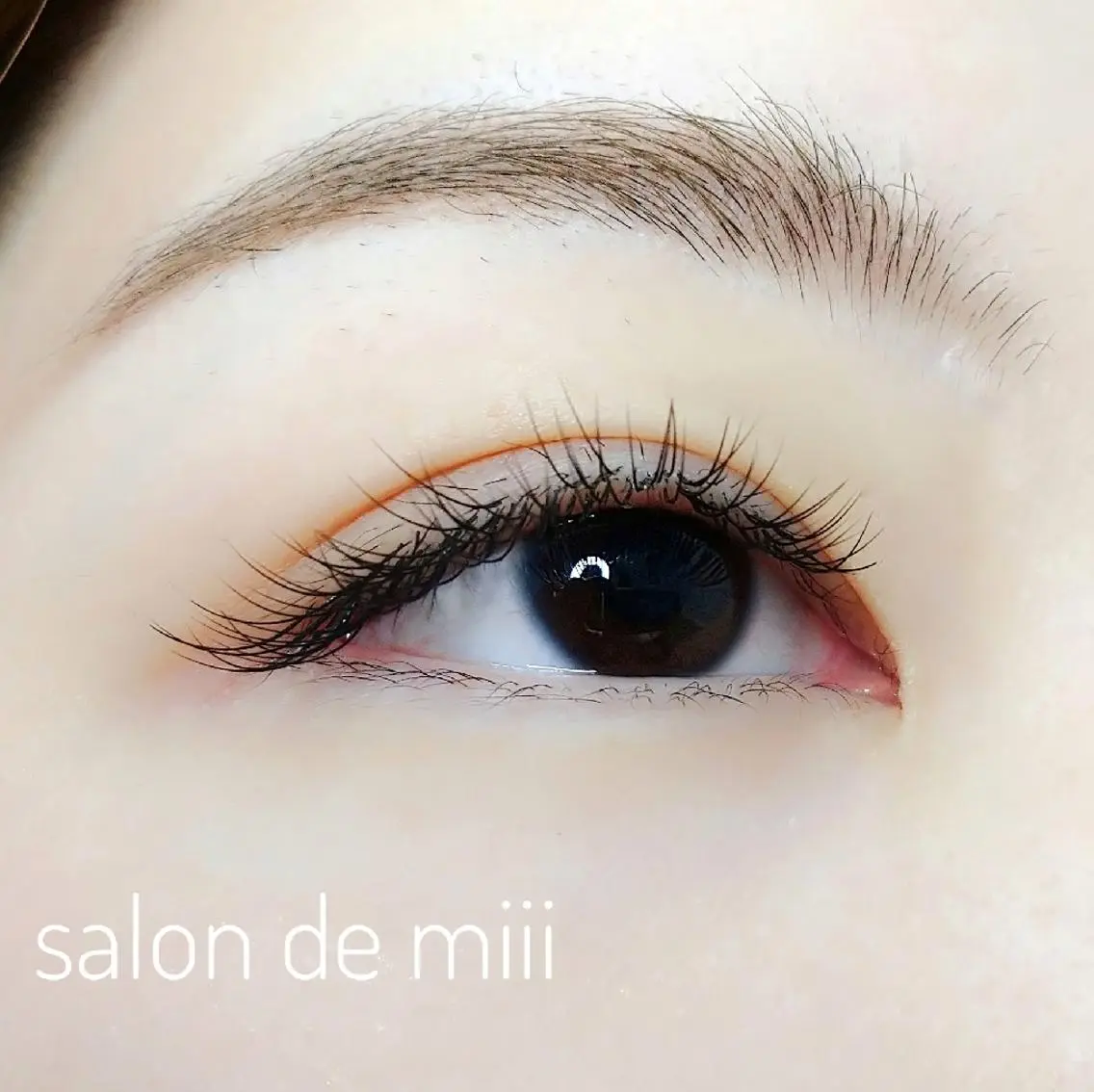 マツエク・マツパ Jカール ナチュラル salon de  miiiのマツエク・マツパデザイン