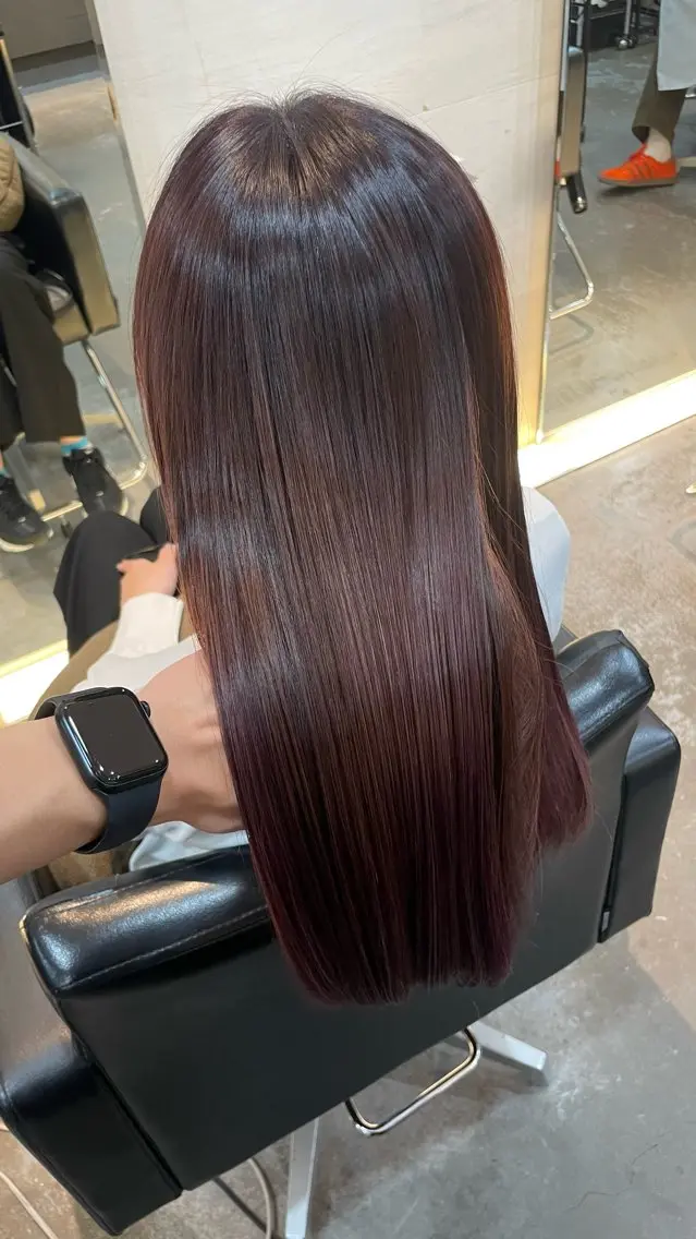 セミロング カラー 神谷 幸明のヘアスタイル