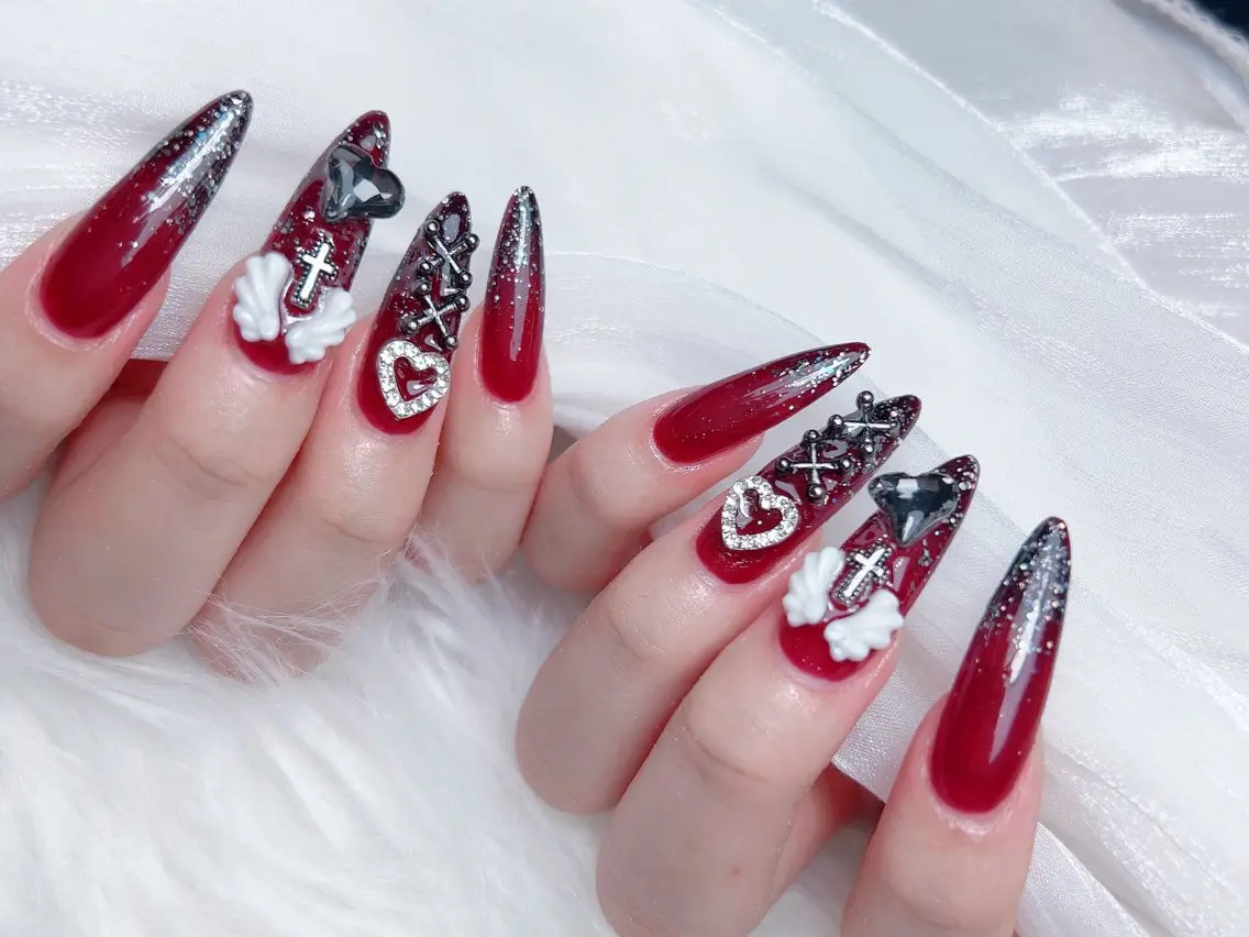 ネイル ハンドネイル M🌷nail 長さだし専門店のネイルデザイン