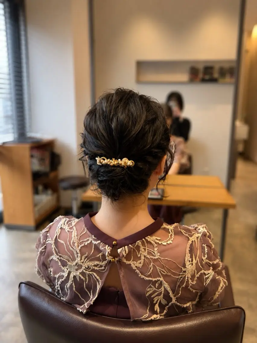 ヘアアレンジ ヘアセット メンズカット ˖ ࣪⊹Rioのヘアスタイル