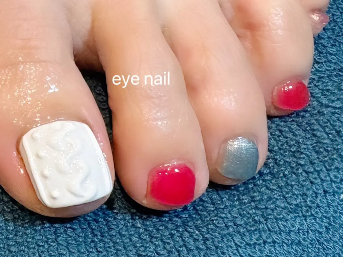 ネイル フットネイル Eye nailのネイルデザイン