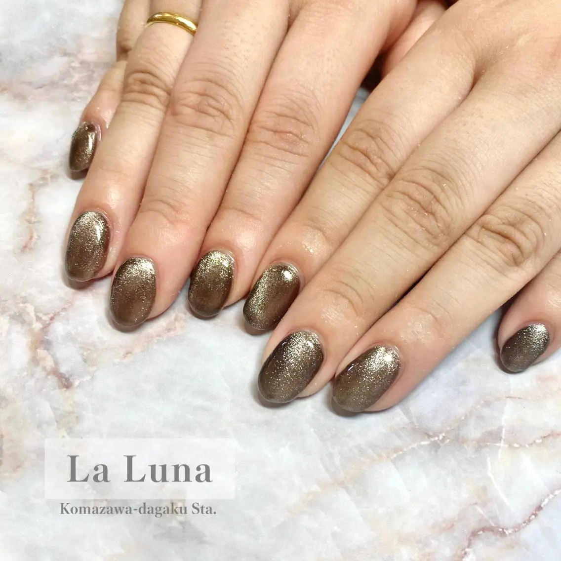 ネイル マグネットネイル LaLuna🌙 Natsukiのネイルデザイン