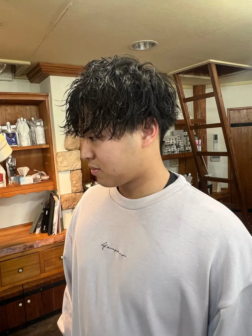 【ご新規様】カット+メンズトレンドパーマの写真