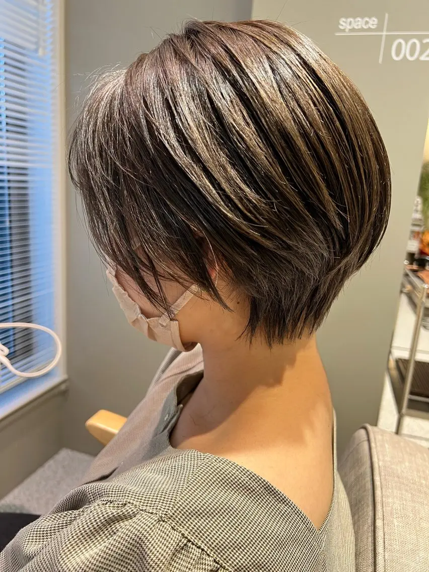 ショート ショートヘア カット ヘアカラー トリートメント 仙台/HAL /NOZOMIのヘアスタイル