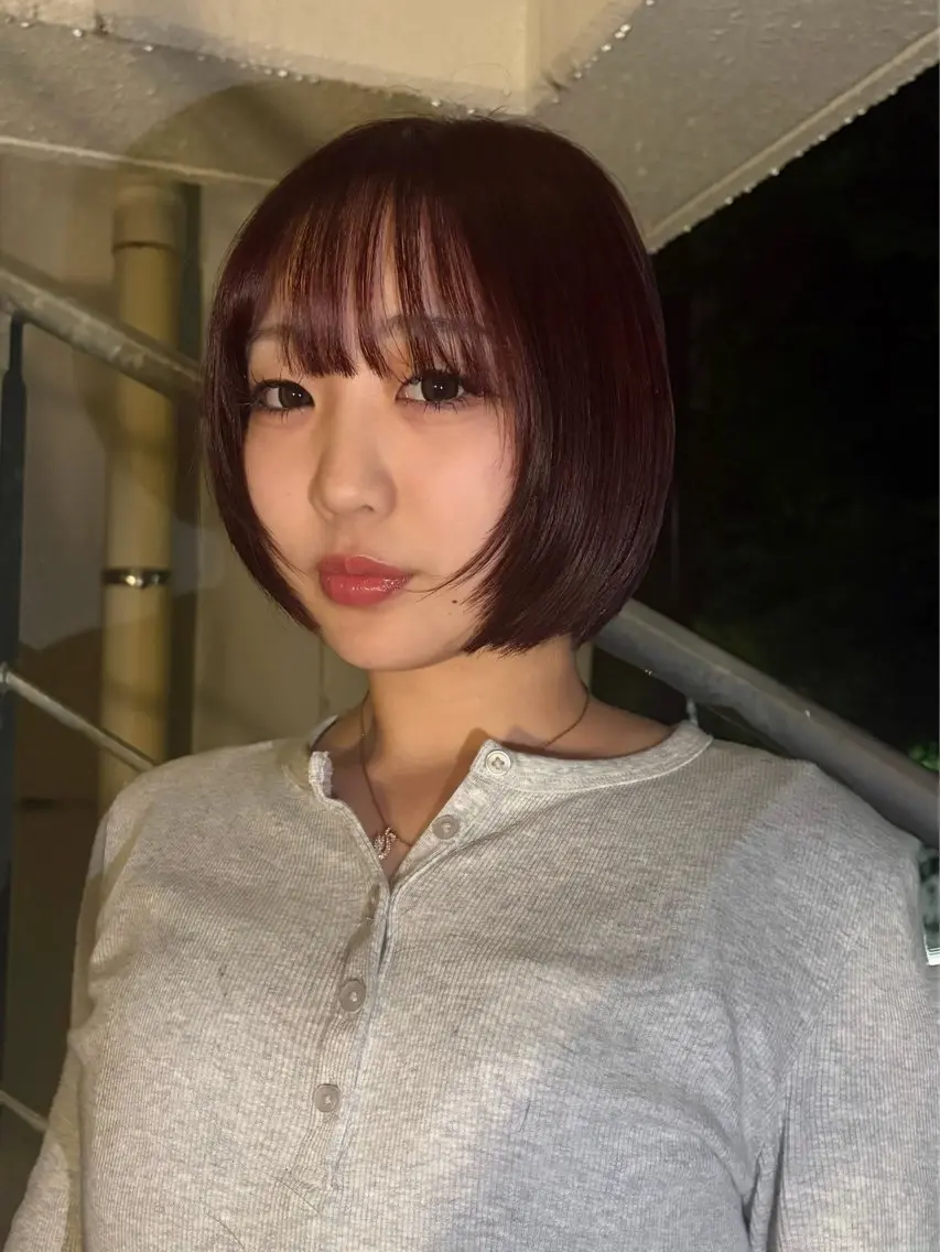 ショート ボブレイヤー ボブ レイヤーカット arte鈴木 ひなののヘアスタイル