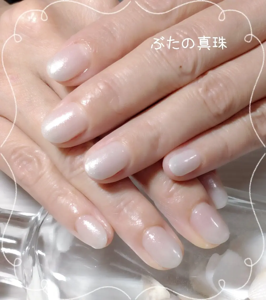 ネイル グラデーション ハンドネイル 林 珠里のネイルデザイン