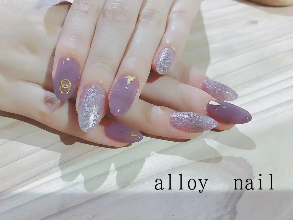 ネイル ハンドネイル alloy nailのネイルデザイン