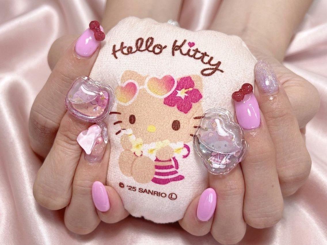 ネイル ワンカラーネイル ピンク ハンドネイル Lili Nail Studio西荻窪店のネイルデザイン