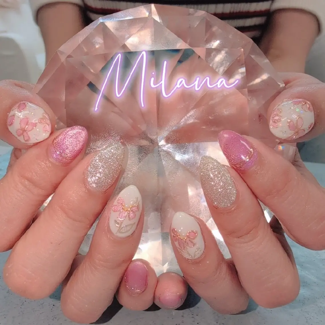 ネイル ハンドネイル Milana 川瀬のネイルデザイン