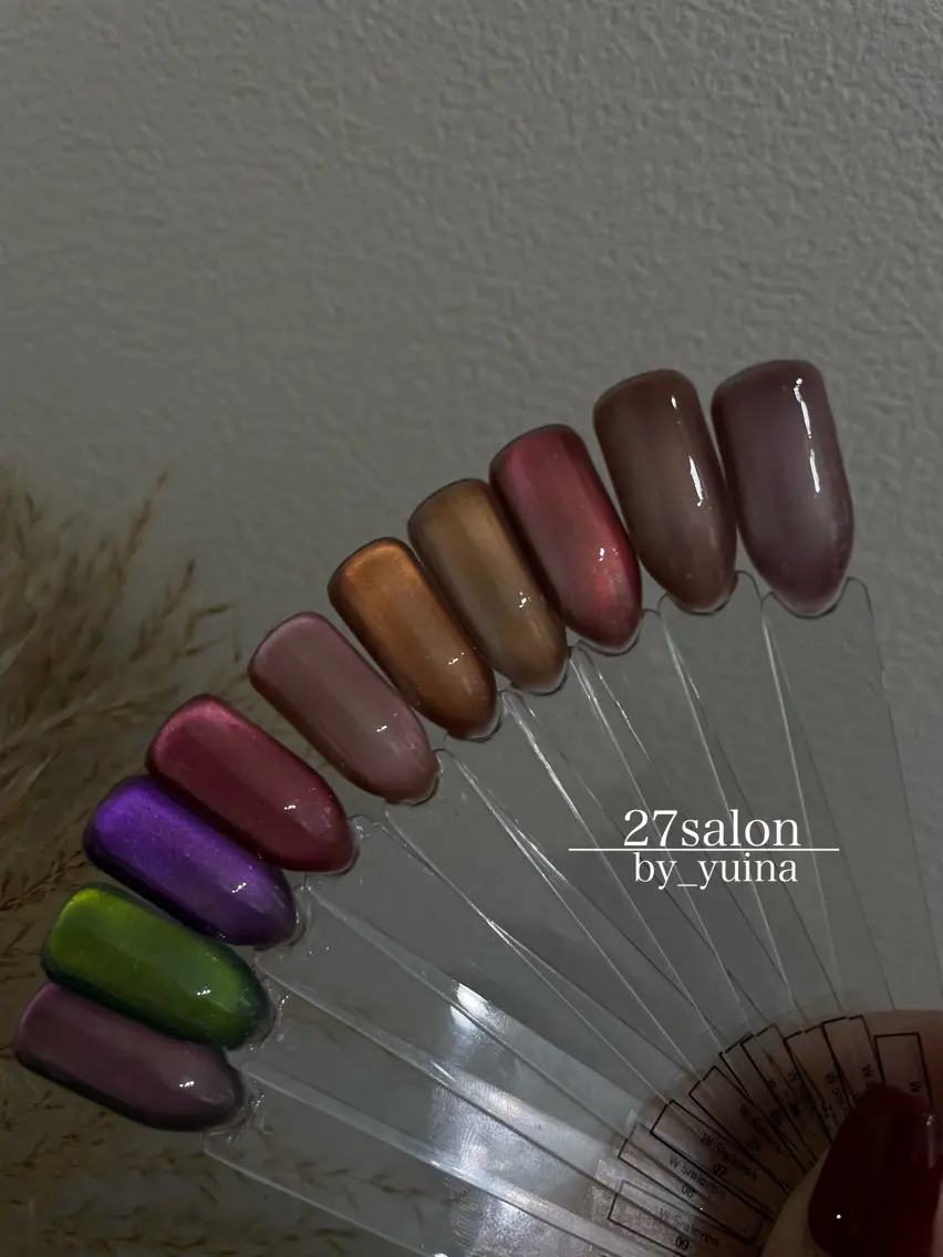 ネイル マグネットネイル 27salon yuinaのネイルデザイン