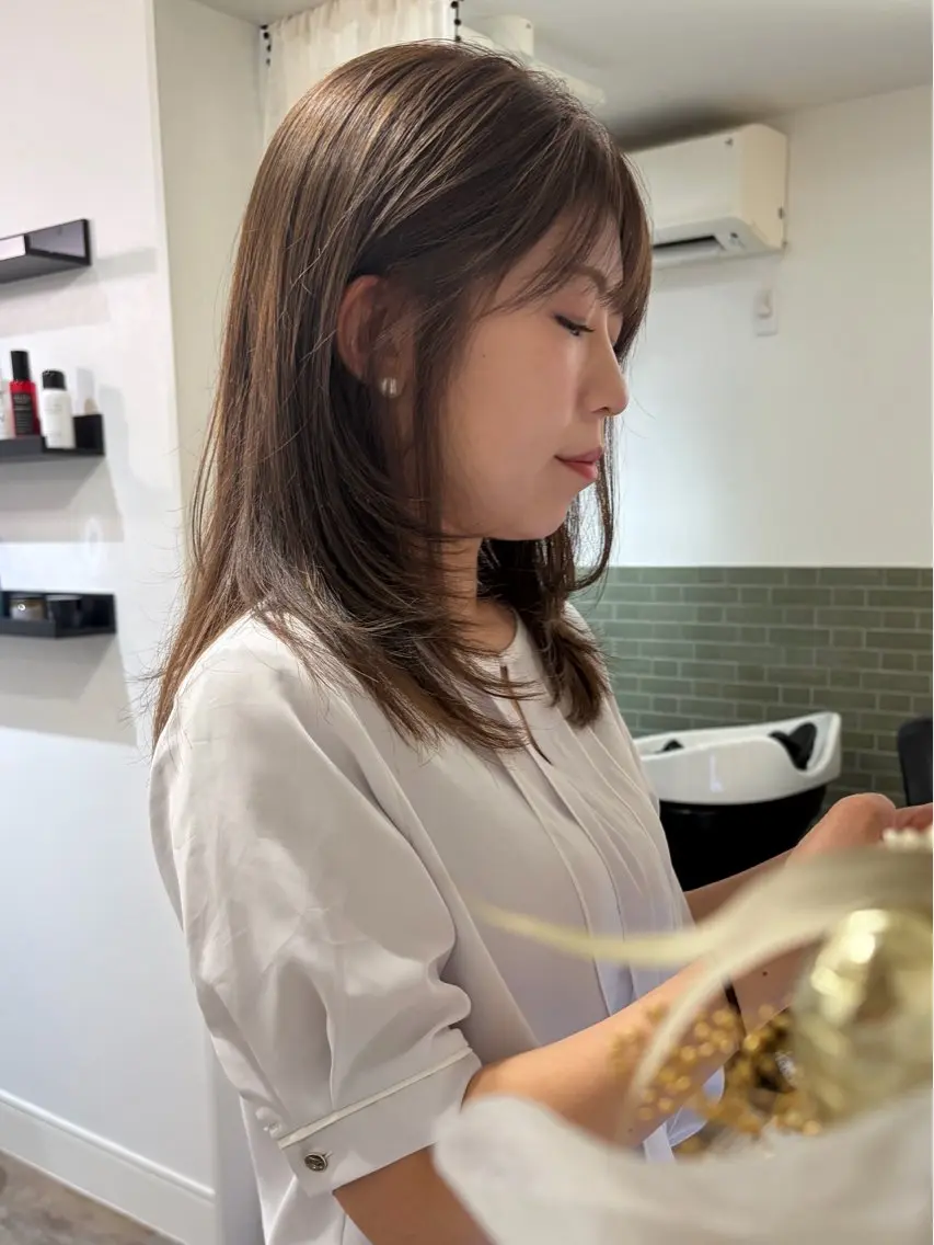 【初回限定|広がり対策】透明感カラー+カット+HITAトリートメントの写真