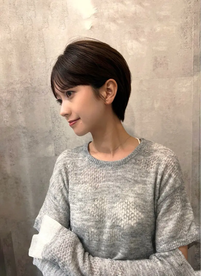 ショート 💖艶髪ショートヘア 韓国ヘア/asukaのヘアスタイル
