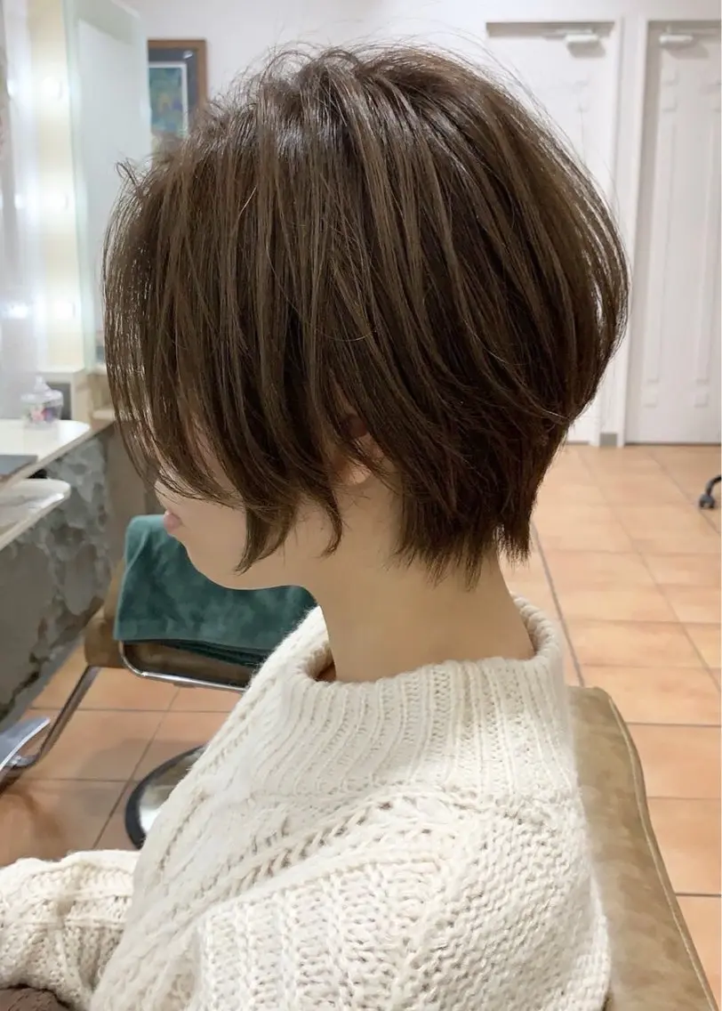 ショート ショートヘア トリートメント カット Rea♡池袋/メンズ /ショート/ボブのヘアスタイル