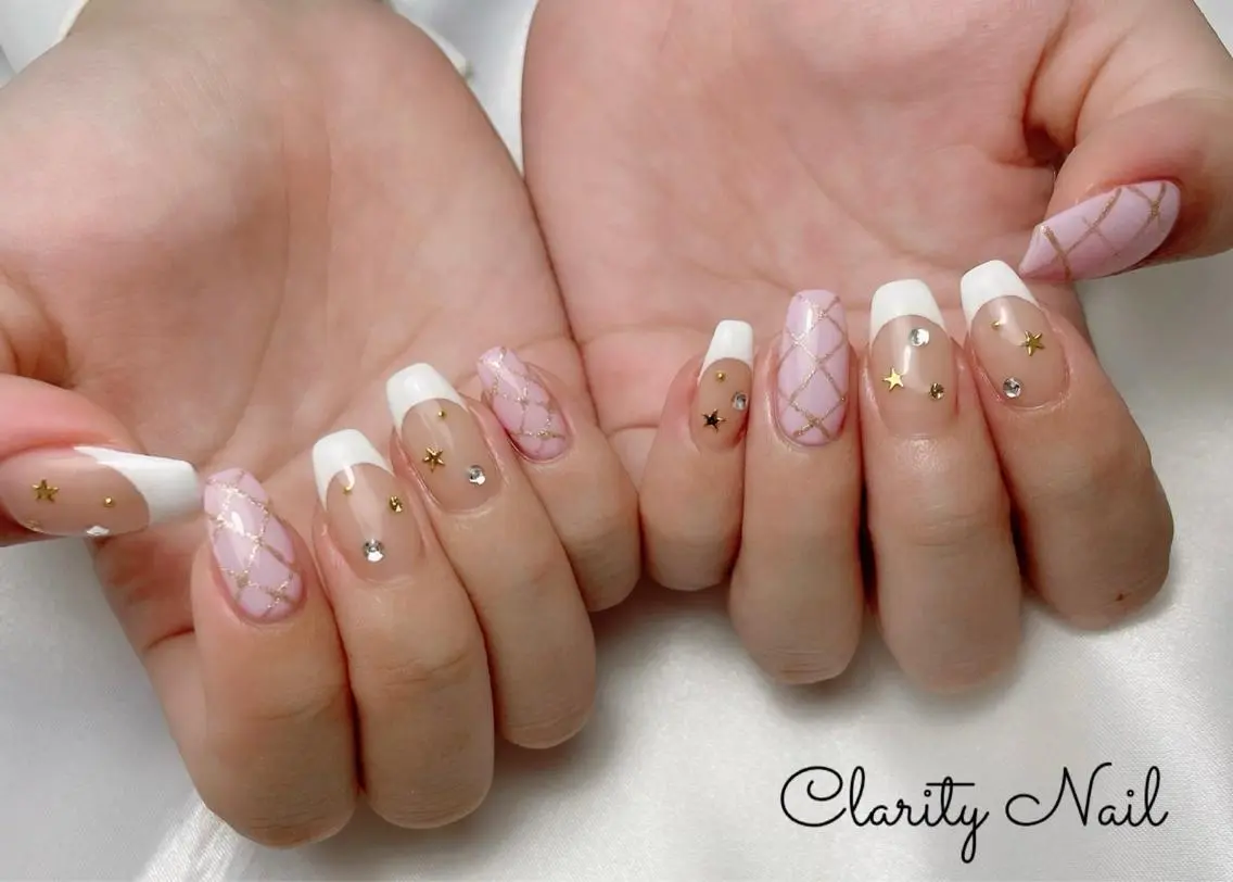 ネイル アートネイル 持ち込み ハンドネイル Clarity Nailのネイルデザイン