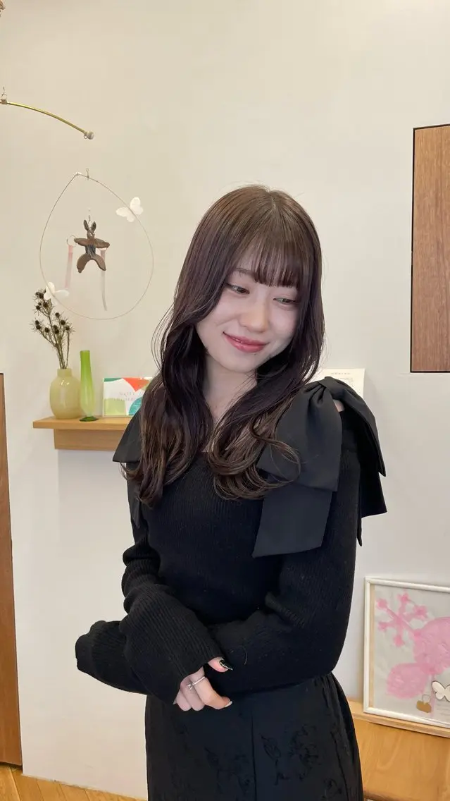【ご新規様限定】🍑シングルカラー＋BYKARTE 6step トリートメント🍑（シャンプー＋ブロー込み)の写真