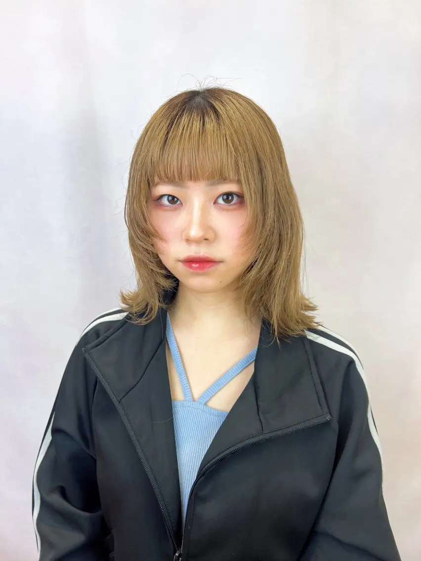 ミディアム レイヤーカット カット 秋山 拳真のその他イメージ