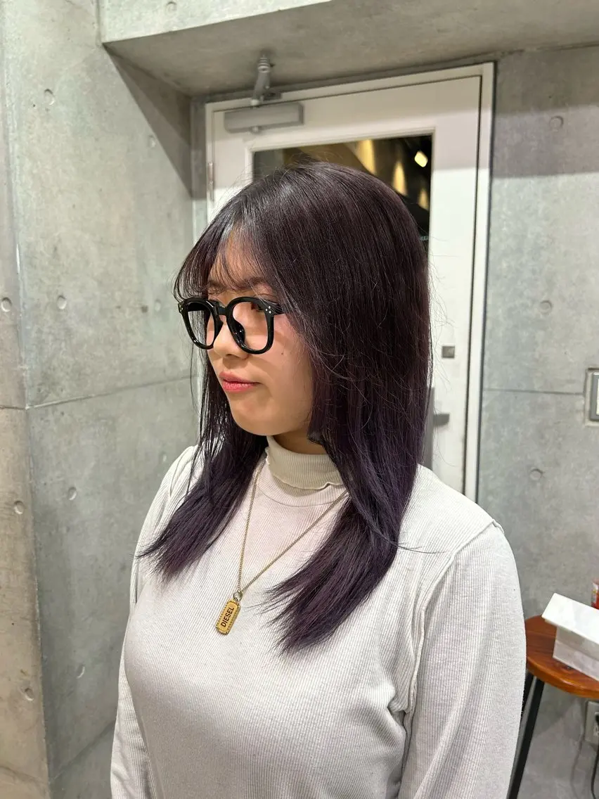 ミディアム カラー ベージュカラー ブリーチ 抜きっぱなしブロンド ブロンド ボルドーカラー ヘアカラー トリートメント レイヤー/ブロンド 透明感カラー/ヒロトのヘアスタイル