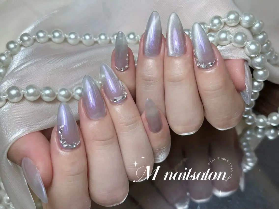 ネイル M🌷nail 長さだし専門店のネイルデザイン