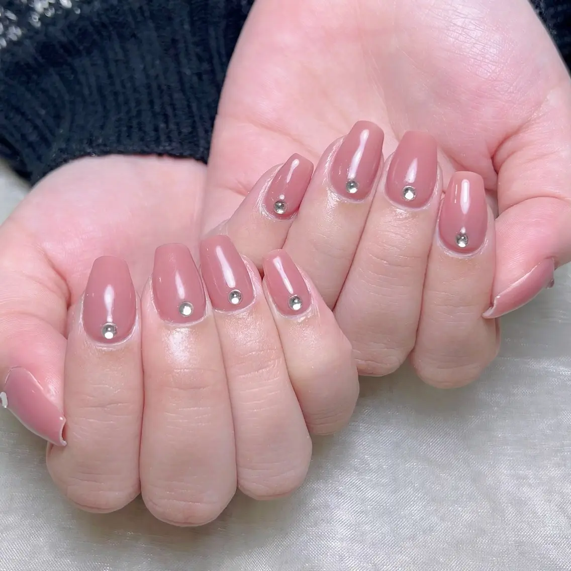 メンズ ネイル メンズ韓国風 アートネイル オーロラネイル ガーリー キラキラネイル ハンドネイル Nail salon 木にいるのネイルデザイン
