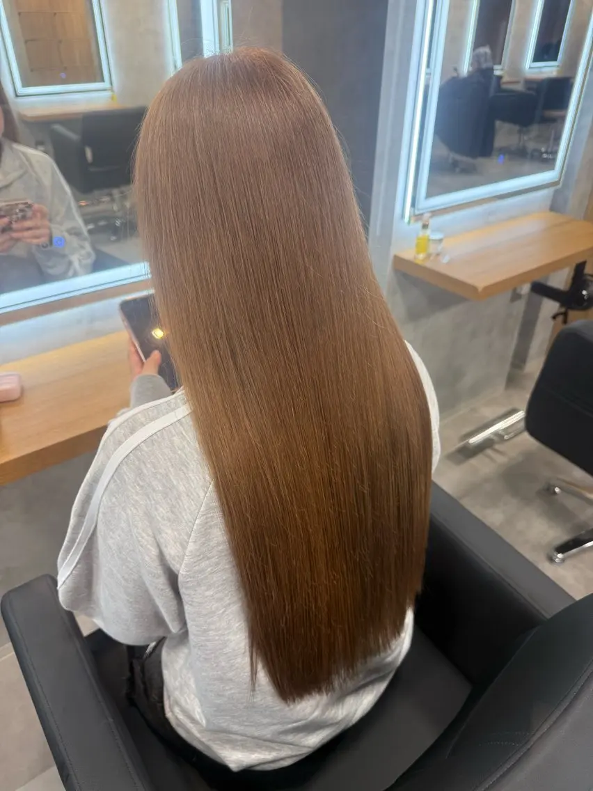 カラー ヘアカラー トリートメント 艶カラー/低ダメージ ☆HOSHITOのヘアスタイル