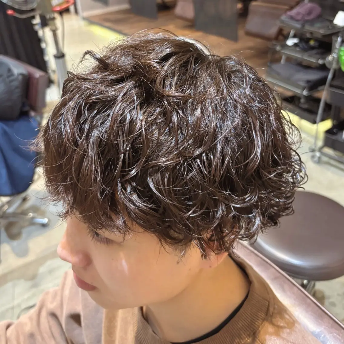 パーマ メンズ カット パーマ ONE.STOP. LABO/メンズのヘアスタイル