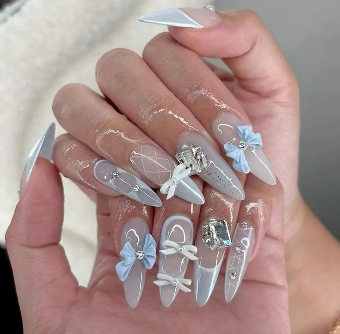 ネイル 長さ出し ジェルネイル 持ち込み ハンドネイル AMI NAIL 池袋のネイルデザイン