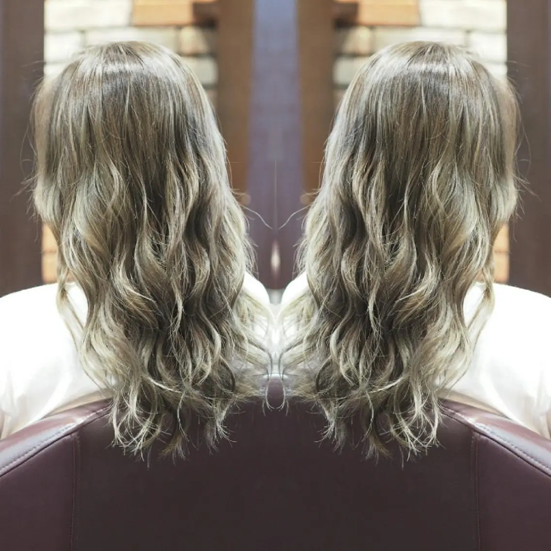 ロング カラー 辻 竜也　のヘアスタイル
