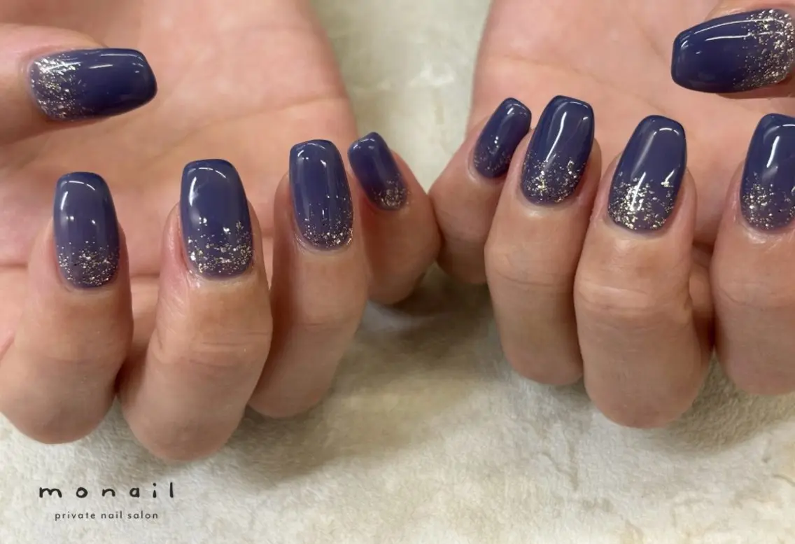 ネイル ラメ(グリッター) ハンドネイル nail salon monailのネイルデザイン