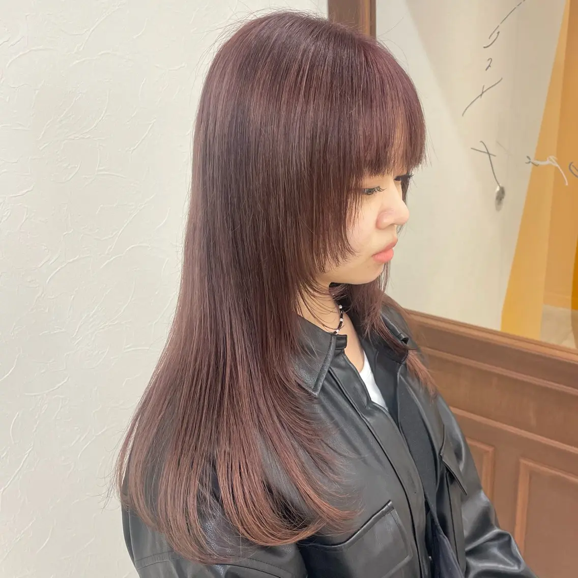 ロング カラー ブリーチ カット ヘアカラー ヘッドスパ 似合わせカラー×髪質 改善伏見/RIONAのヘアスタイル