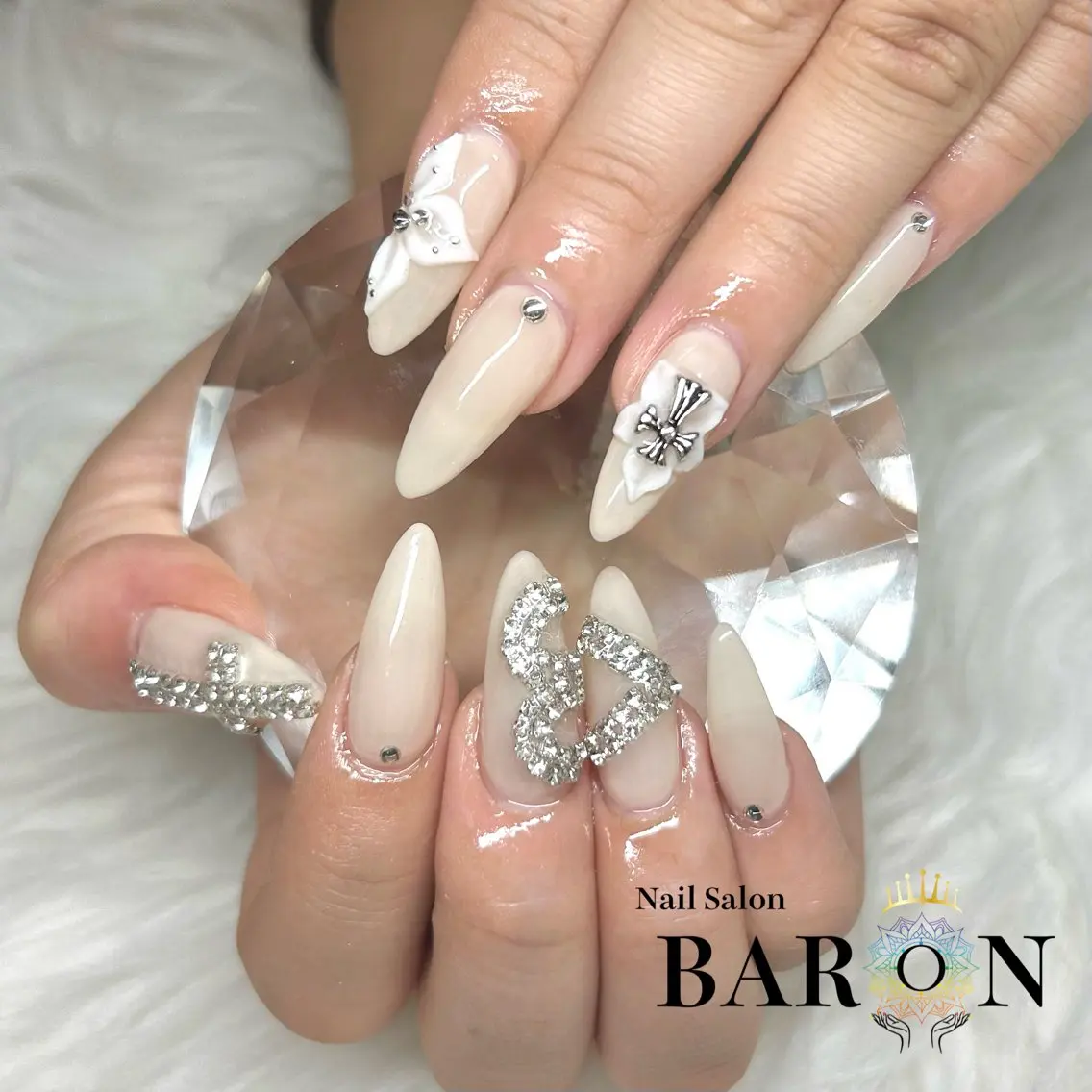 ネイル ハート ♛︎BARON♛︎ SUMIRE.のネイルデザイン