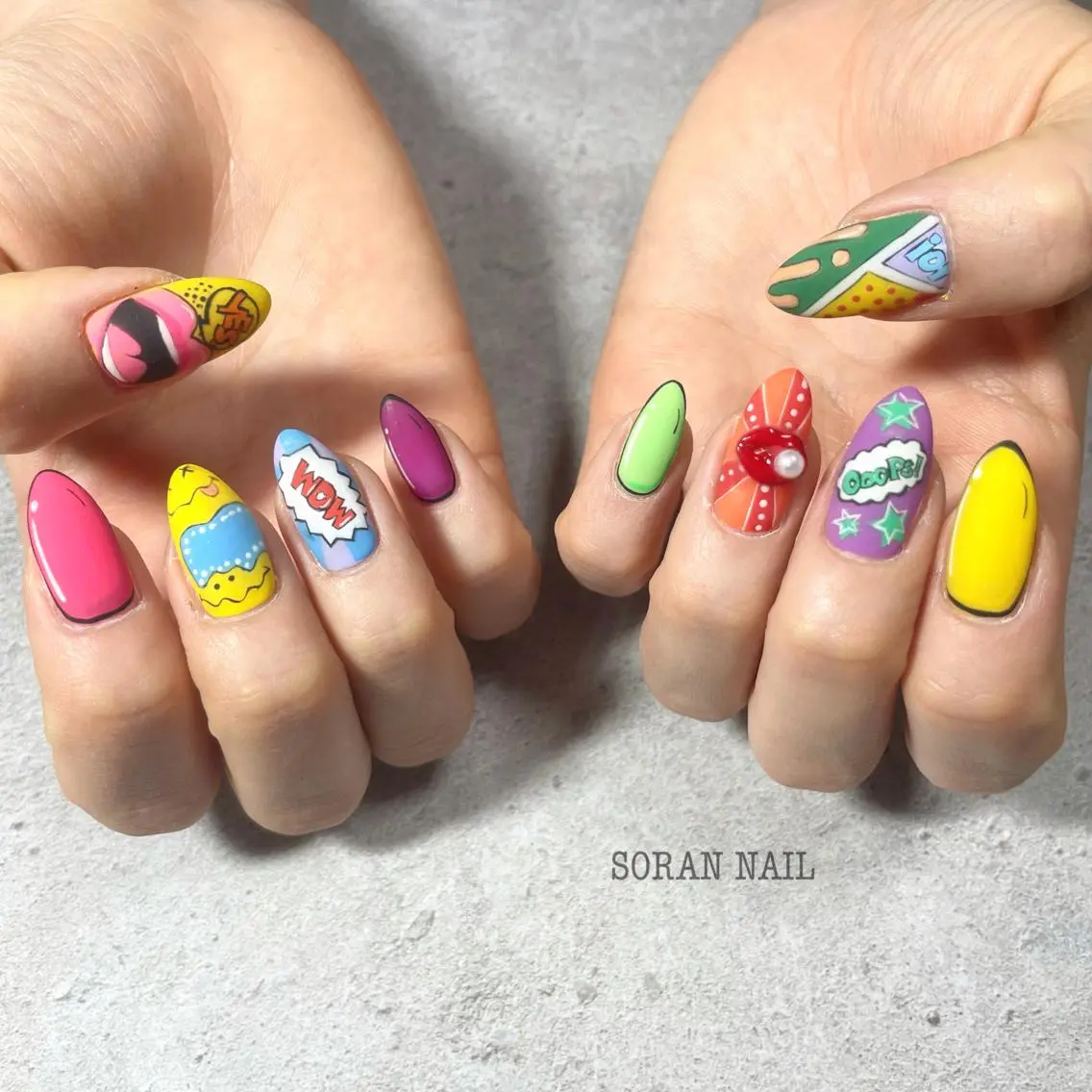 ネイル ハンドネイル soran nailのネイルデザイン