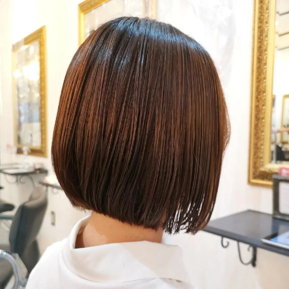ショート カラー 切りっぱなしボブ ボブ 韓国風ヘア ✨艶髪✖癒し✨🍀 miyazawaのヘアスタイル