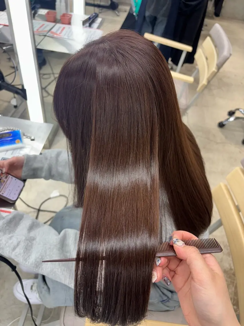 ロング カラー ヘアカラー トリートメント モテ♡hair 🎠🫧ERIのヘアスタイル