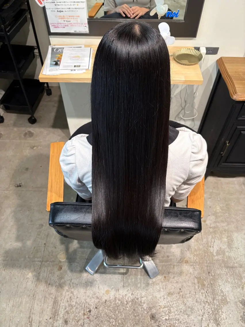 ロング トリートメント KASUMI/noi 金山/カラーモデルのヘアスタイル