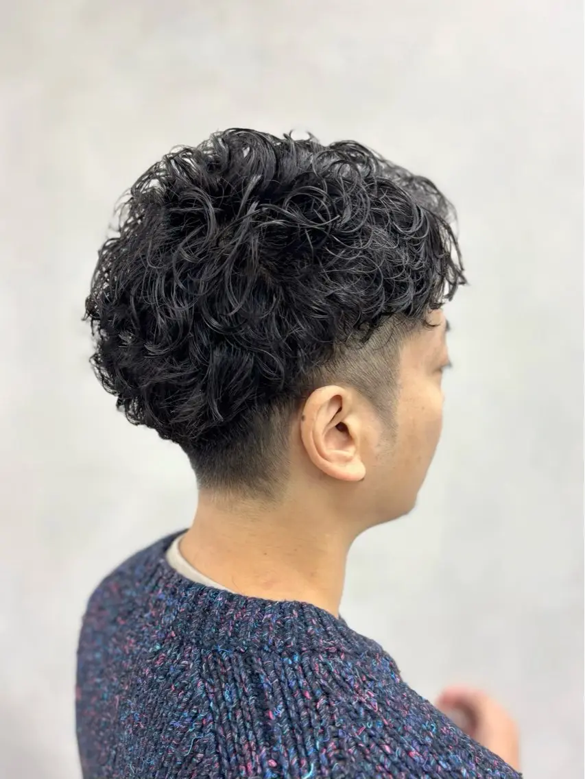 パーマ メンズ メンズパーマ 金子 千登のヘアスタイル