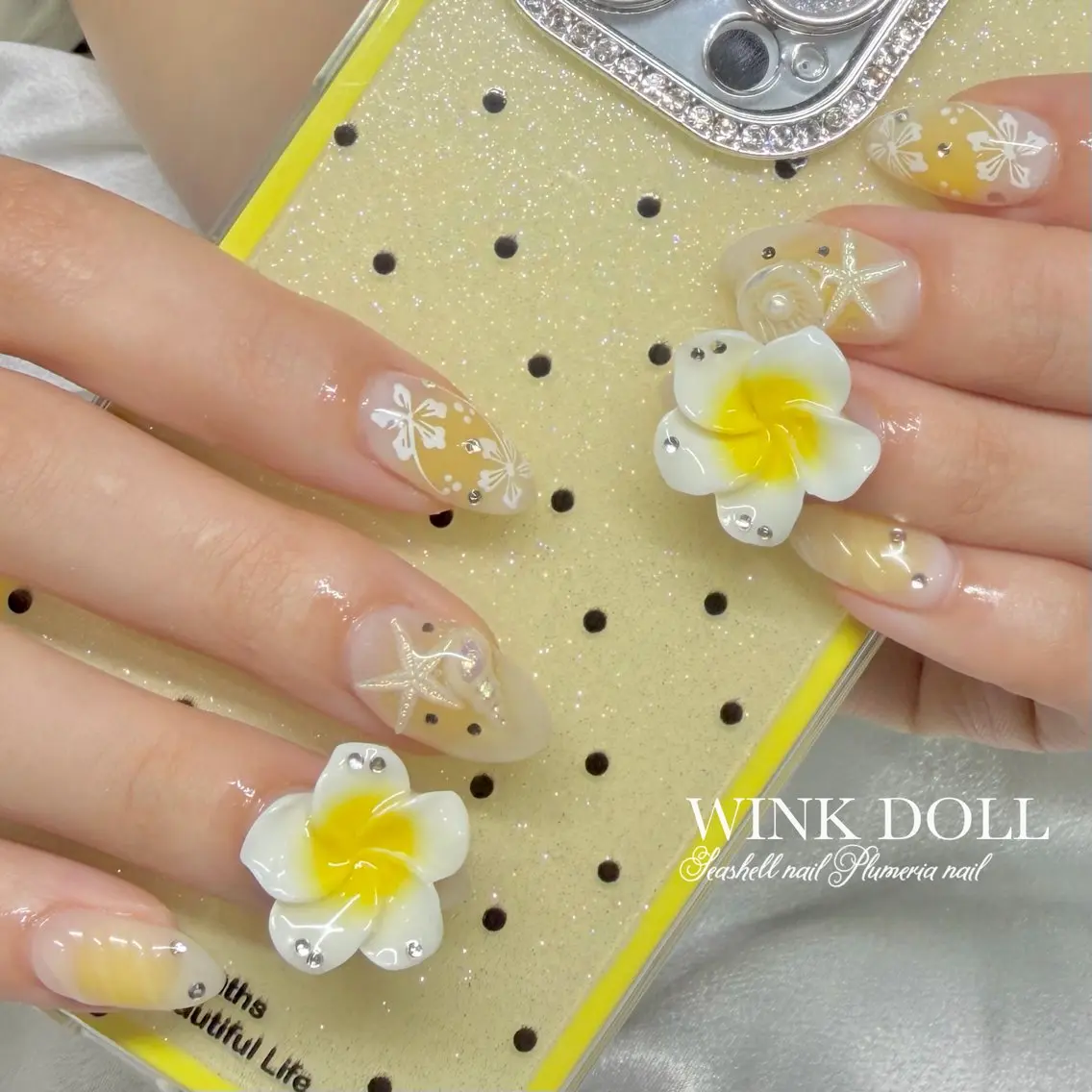 ネイル 持ち込み ハンドネイル WINK DOLL 🌹RIANのネイルデザイン