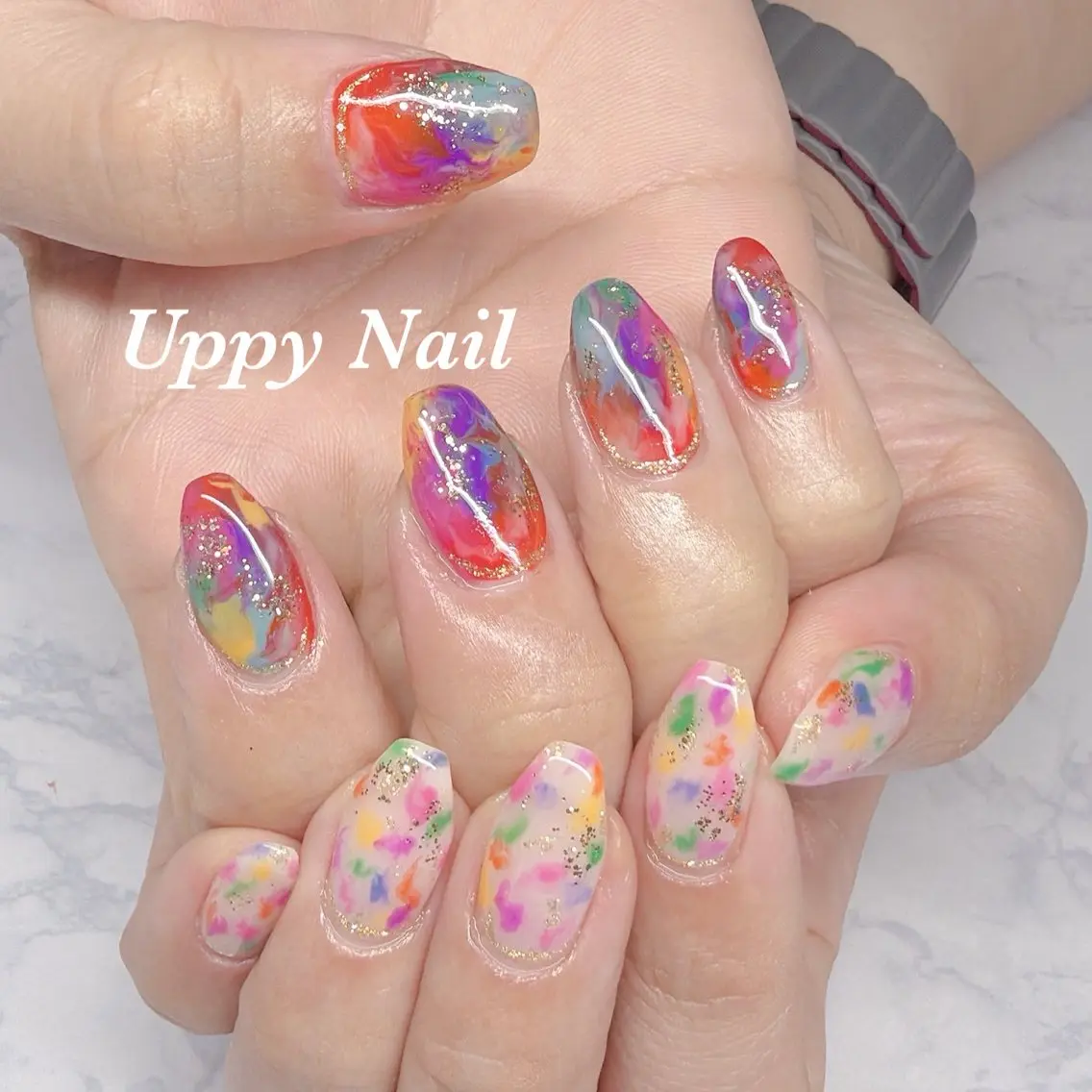 ネイル ハンドネイル Uppy Nail ukyoのネイルデザイン
