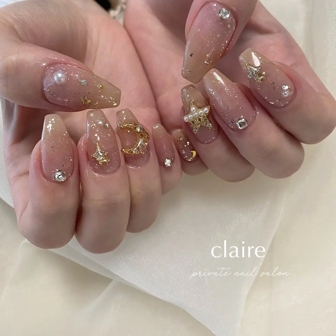 ネイル ハンドネイル claire_ rie.のネイルデザイン