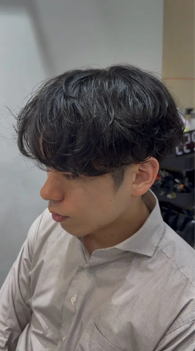 パーマ メンズ 当日予約⭕️ 太田のヘアスタイル
