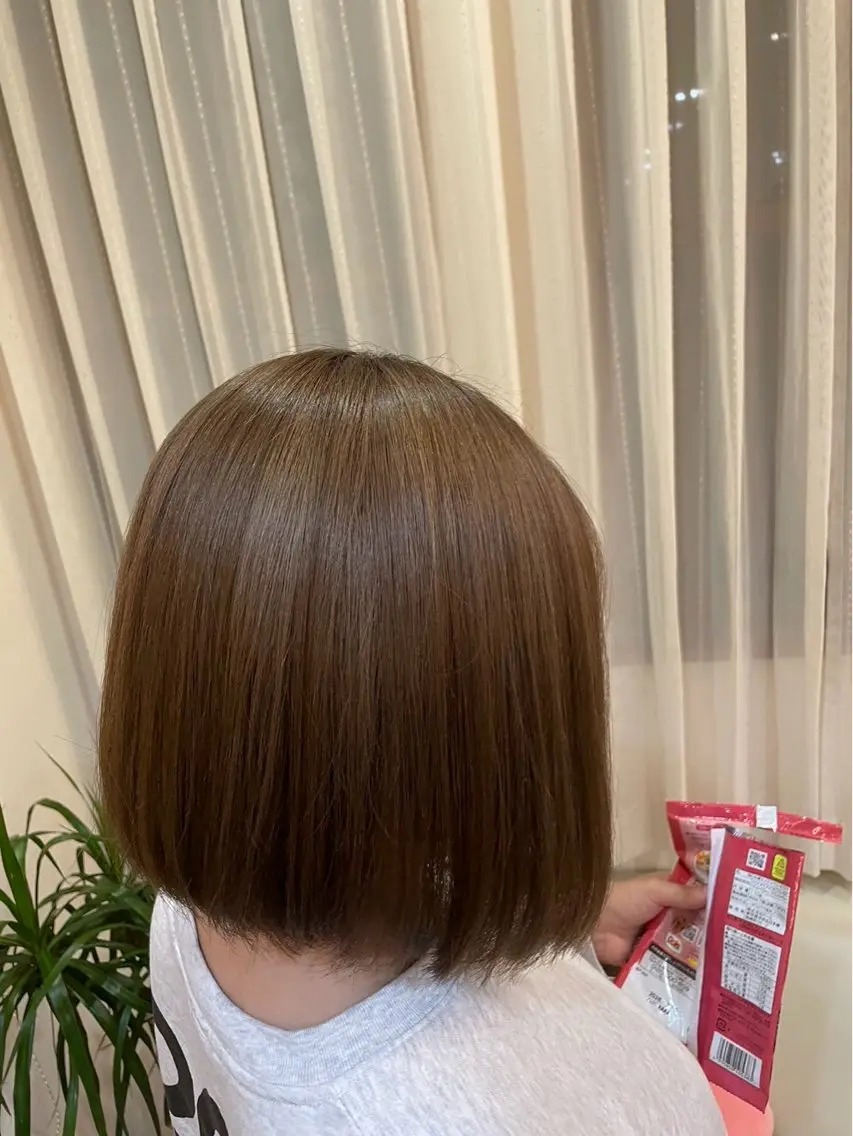 ミディアム カラー 古居 奨麻のヘアスタイル