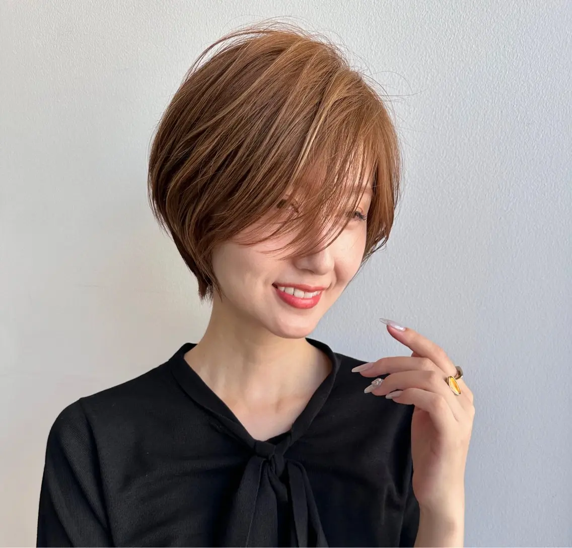 ショート くびれヘア ショートヘア 雨宮 美月/ショート特化のヘアスタイル