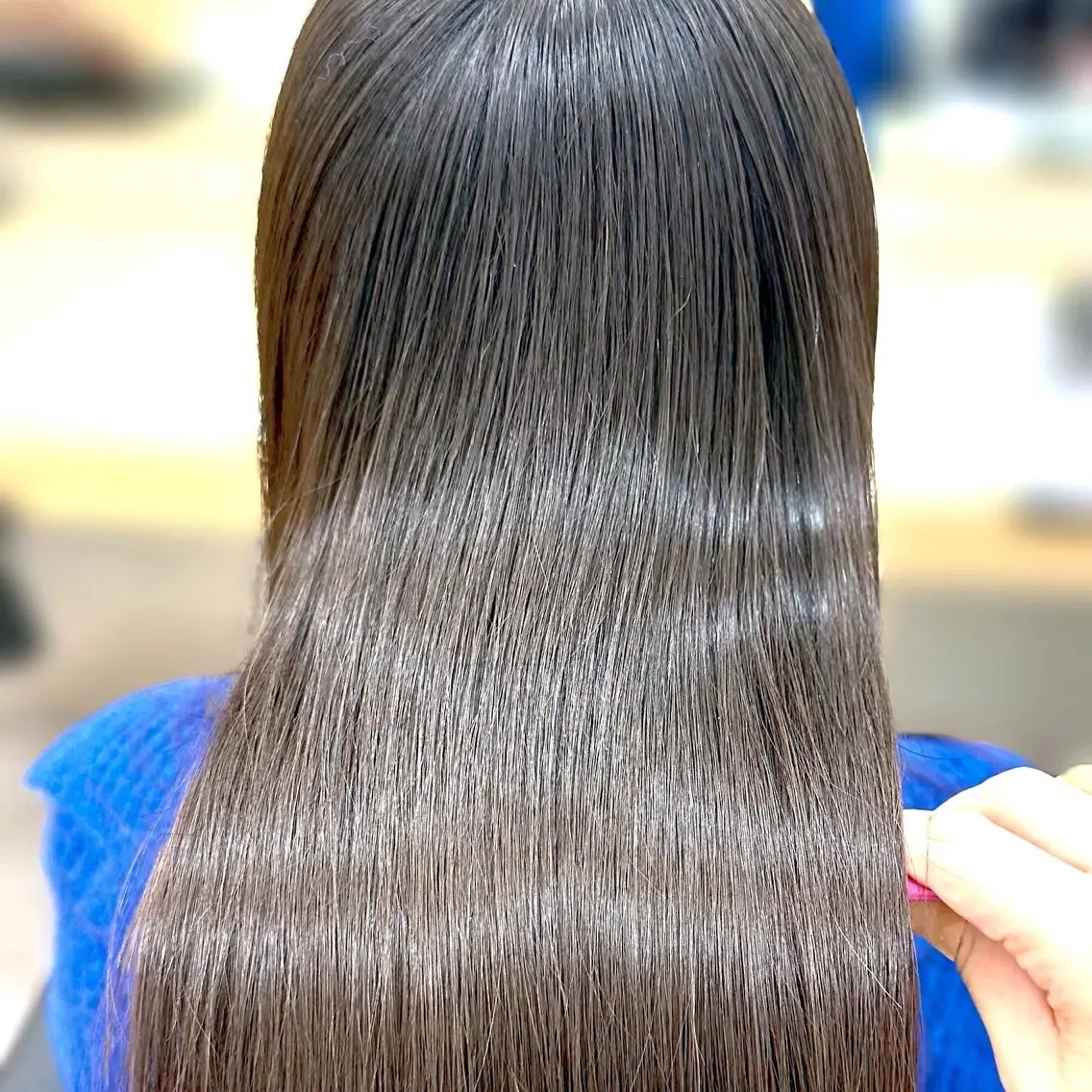 セミロング トリートメント モテ髪💛美髪矯正 ✨艶髪特化🫧山根のヘアスタイル