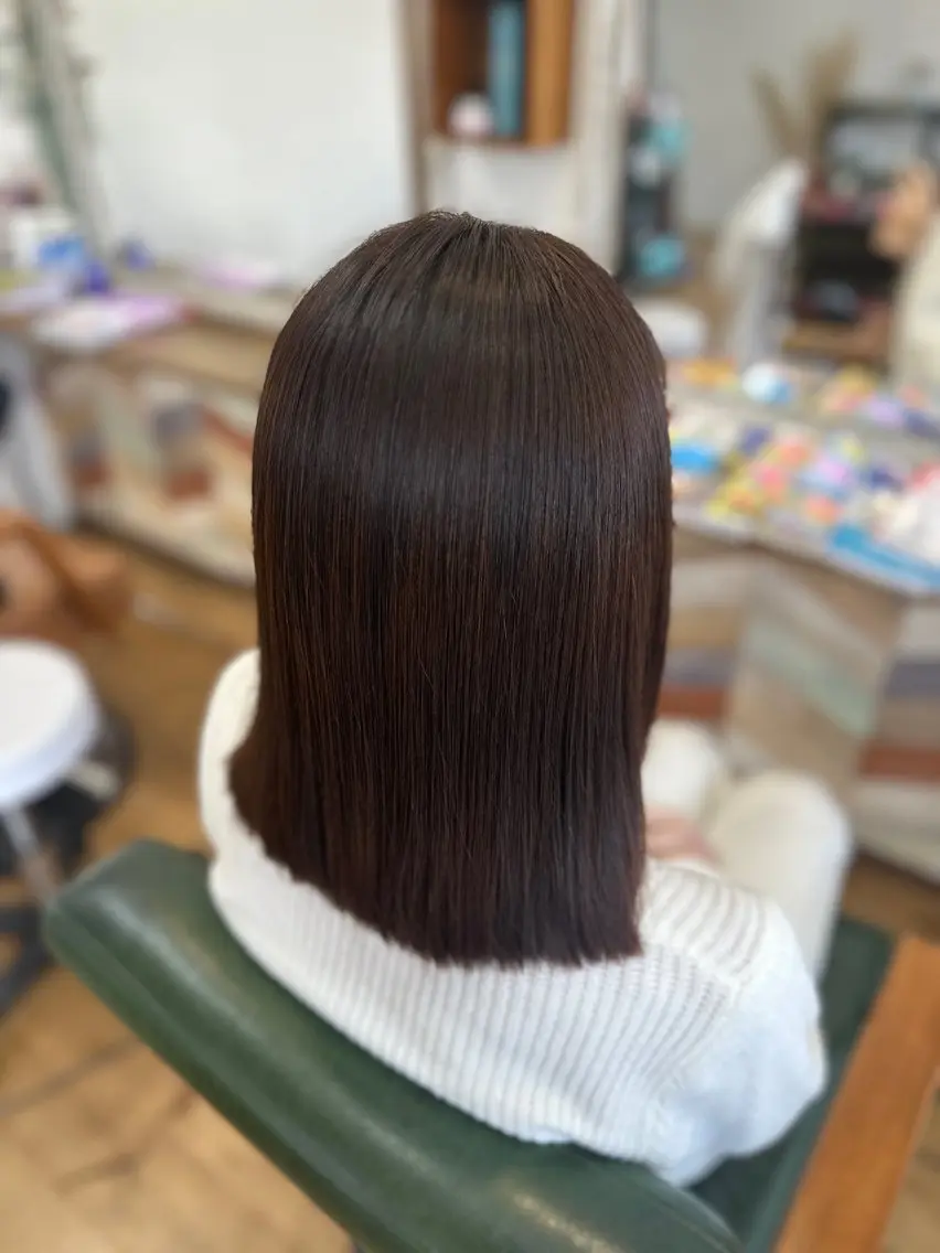 ミディアム 髪質改善専門店 ohana hairのヘアスタイル