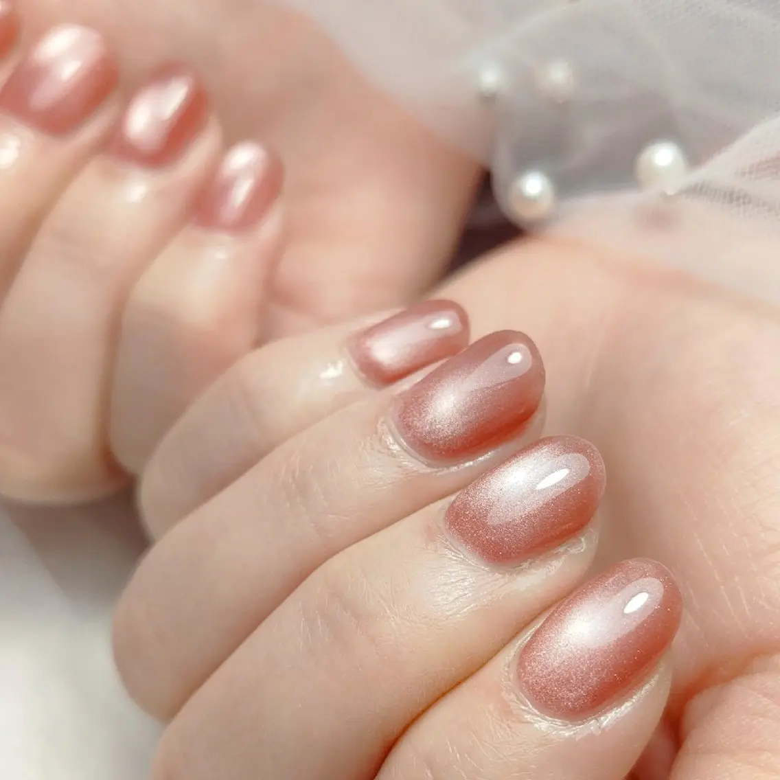 ネイル マグネットネイル ハンドネイル yuru calon nailのネイルデザイン
