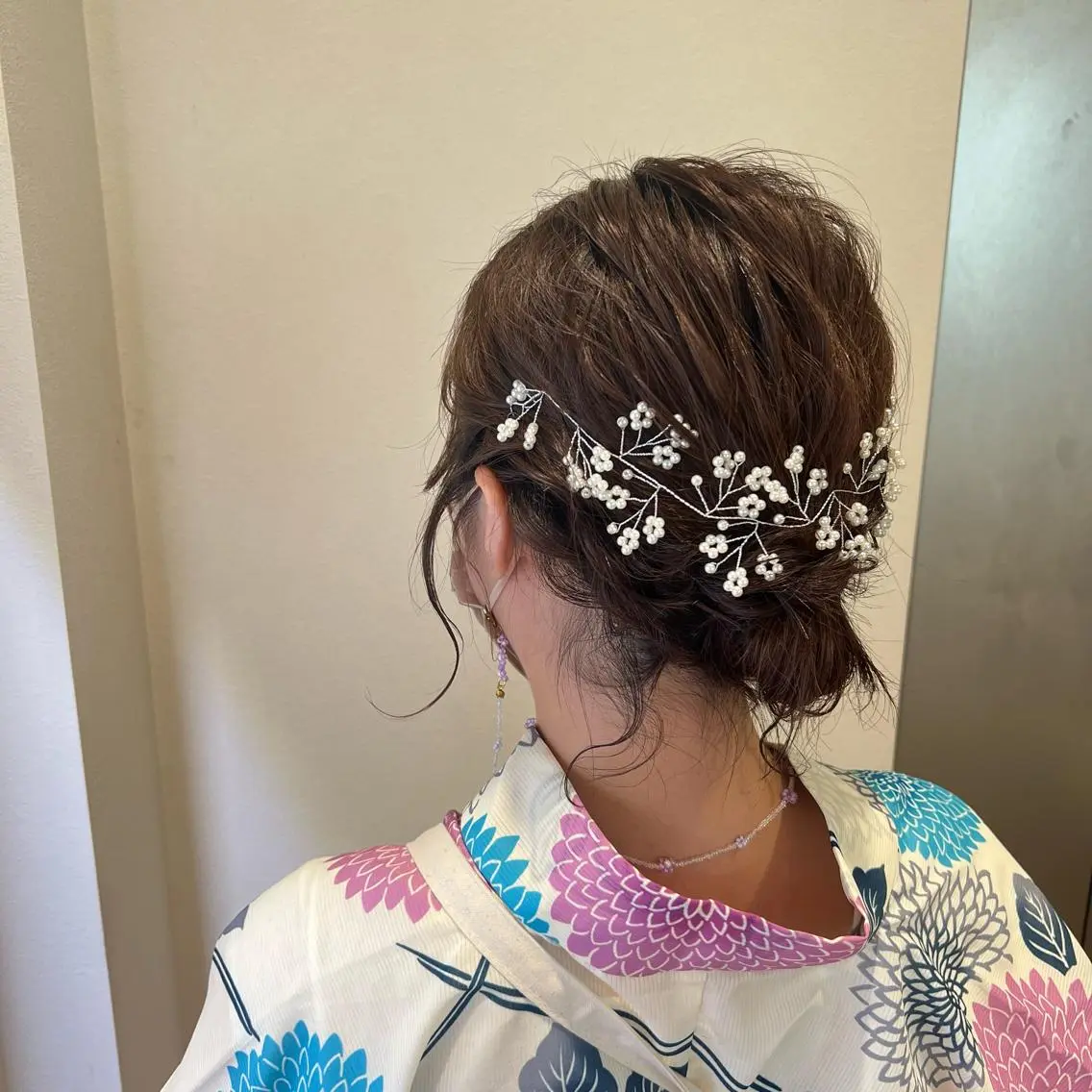 ミディアム ヘアアレンジ 浴衣 ヘアセット 🌷川崎/ボブ/ アレンジ/コトネ🌷のヘアスタイル