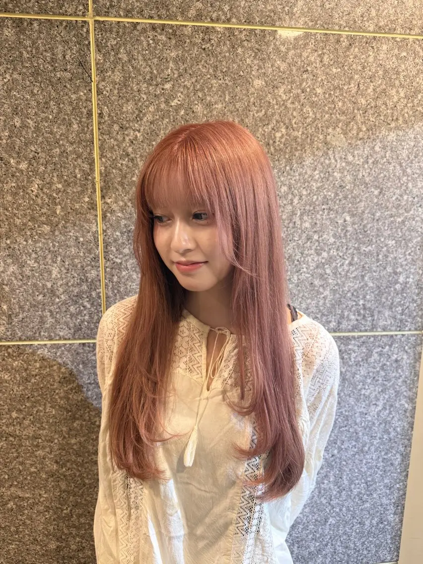 ロング 野上 こころのヘアスタイル