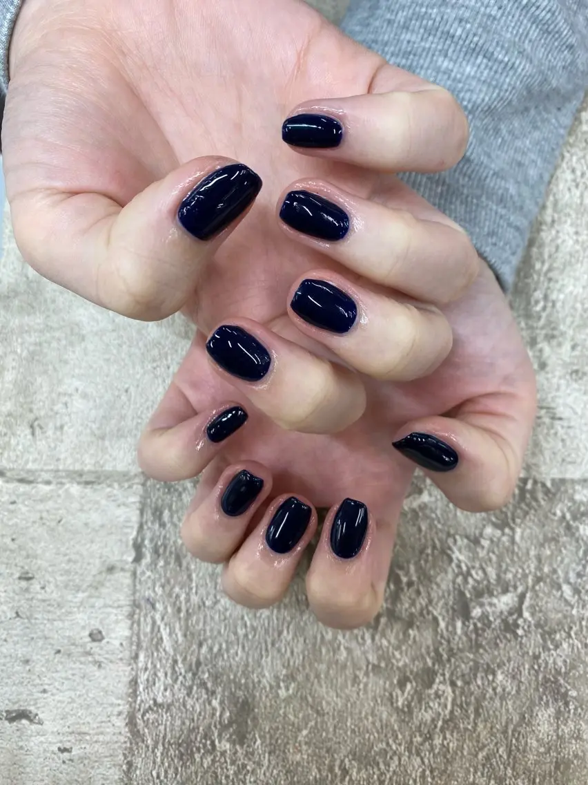 ネイル ブルー MAXKELLY AIのネイルデザイン