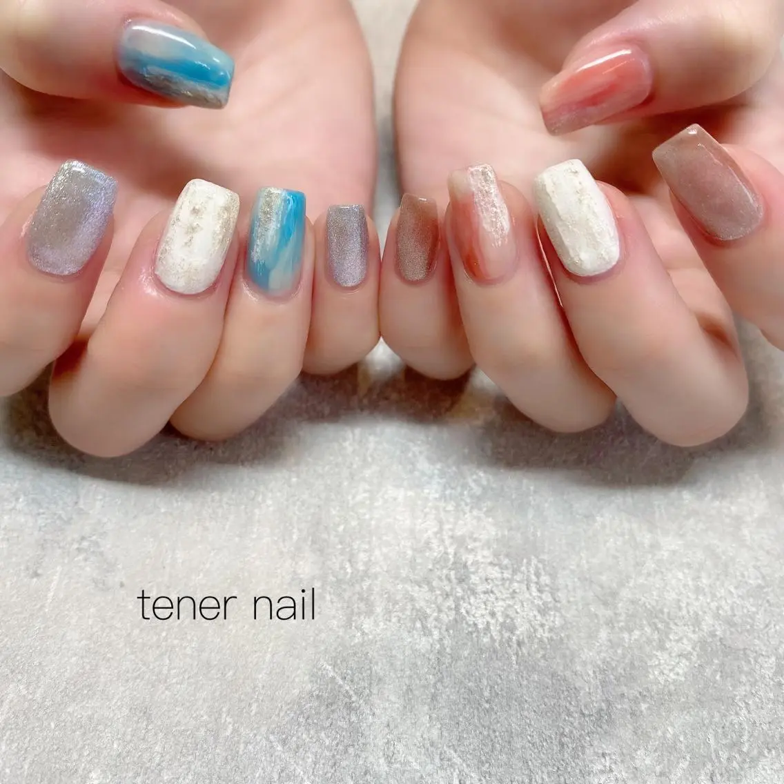 ネイル ニュアンスネイル テネルネイル tener nailのネイルデザイン
